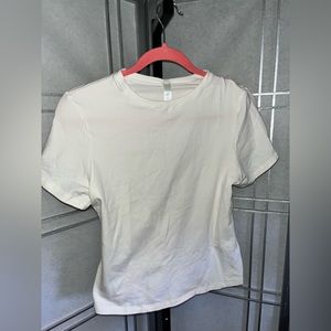 NWT SKIMS cotton jersey t shirt in Marble